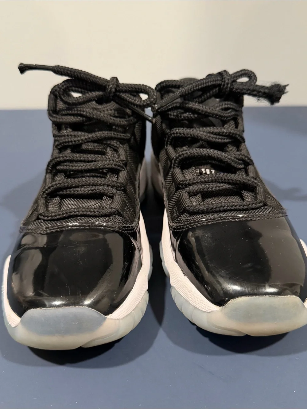 Nike Air Jordan 11 Retro Low Space Jam GS Size 4.5Y Black White FV5121-004